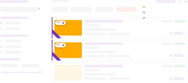 Первые места в поиске